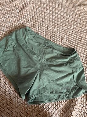 Patagonia Women's Sage Green Athletic Shorts